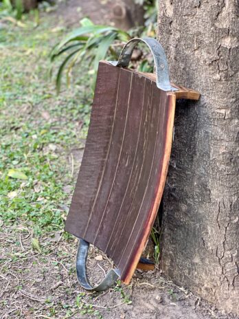 Tabla para asado de barril grande